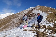 CIMA GREM (2049 m) con neve novembrina ad anello dal Colle di Zambla (Santella) il 28 novembre 2018 - FOTOGALLERY